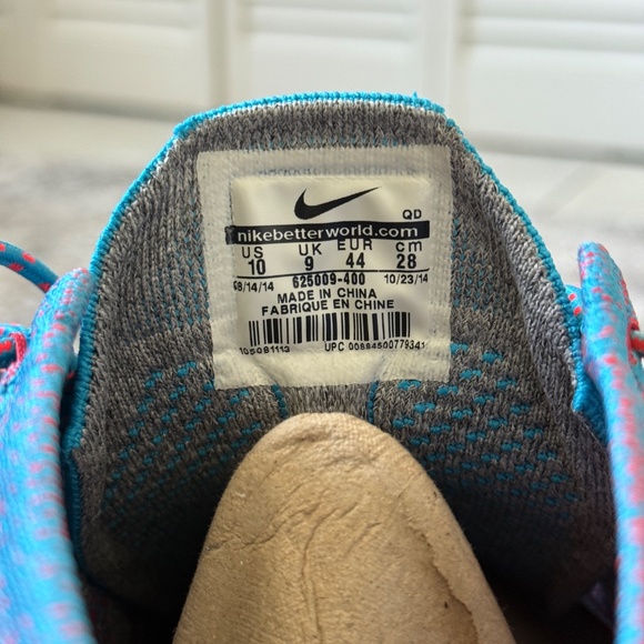 Nike Flyknit Trainer Chukka SFB "Blue Lagoon" - Picture 9 of 9